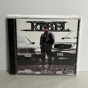 Vintage 2002 Rebel Hit'n Every Stang CD Hip Hop Gangsta Thug Rap Music